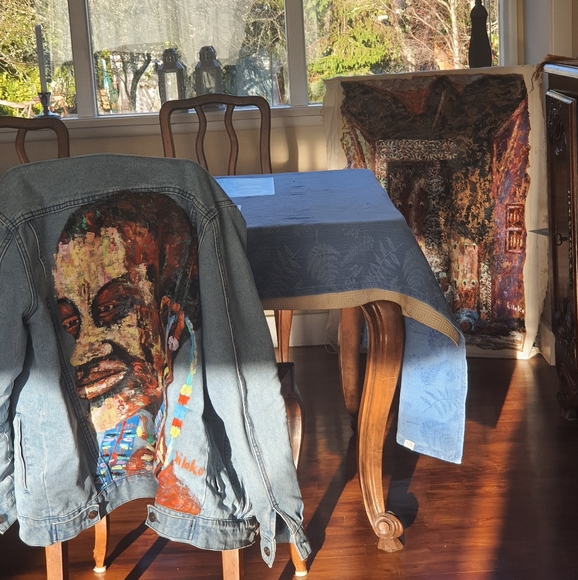 Entirely custom tailor made jean jacket - Picture 2 of 8